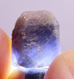 15.5cts SAPPHIRE CRYSTAL NATURAL ROUGH BLUE TANZANIA MINERAL SPECIMEN TB43