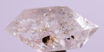 2cms HERKIMER DIAMOND ANTHRAXOLITE CRYSTALS MINERAL SPECIMEN PERU QB21