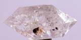 2cms HERKIMER DIAMOND ANTHRAXOLITE CRYSTALS MINERAL SPECIMEN PERU QB21