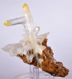 9.1cms QUARTZ HALLOYSITE MANGO COLOMBIA NATURAL CRYSTAL MINERAL SPECIMEN QB62