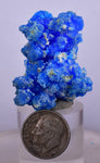 3.8cms ALUNOGEN CHALCANTHITE ROMERITE PERU NATURAL BOTRYOIDAL CRYSTALS FB50