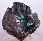6.8cms DRUZY CHRYSOCOLLA QUARTZ CHILE INCA DE ORO MINERAL SPECIMEN DB93