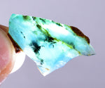 2.3 grams GEM BLUE OPAL PERU SLAB SCENIC SEASCAPE MINERAL SPECIMEN OB55