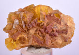 5.7cms YELLOW FLUORITE SHINY CRYSTAL AHOULI MOROCCO MINERAL SPECIMEN KB42