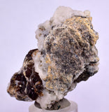 6.1 cms SPHALERITE BARITE QUARTZ GEM PERU CRYSTALS DISPLAY OR TO CUT IT MB102