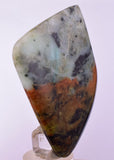 43grs BLUE GREEN SCAPOLITE PERU MARIALITE CHRYSOCOLLA QUARTZ TITANITE BB377