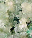 8.4cms ATACAMITE CALCITE DRUZY CHRYSOCOLLA MALACHITE LILY MINE PERU DB72