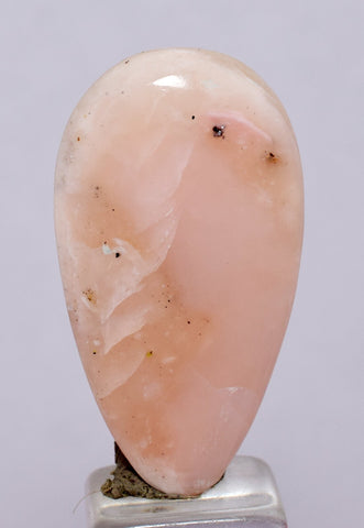 9cts GEM PINK OPAL CABOCHON PERU TRANSLUCENT JEWELRY PENDANT BB313