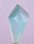 5.5cts GEM BLUE OPAL SCENIC FACET PERU SEASCAPE PENDANT JEWELRY  B957