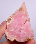 240 grams GEM PINK OPAL PERU ROUGH ANGEL SKIN TRANSLUCENT CORAL COLOR PB65