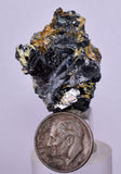 3.1cms GOLDEN RUTILE HEMATITE SPRAY NEEDLES CRYSTALS TITANIUM BAHIA BRAZIL  XB16