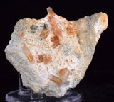 6.5cms LIMONITE IN SELENITE CRYSTAL COLLECTOR PERU MINERAL SPECIMEN TB103