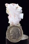 LOT 12 GEM PINK OPAL HYALITE PALYGORSKITE QUARTZ SCULPTURE BOTRYOIDAL PERU PB100