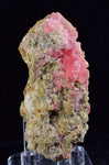 6.5cms GEM RHODOCHROSITE FLUORITE PYRITE CRYSTAL QUARTZ CHINA FLUORESCENT RB313