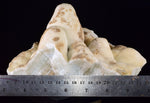19cms BLUE STRONTIANITE ARAGONITE BOTRYOIDAL CRYSTAL PERUMAR TRANSLUCENT CB162