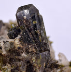 5.6cms PREMIUM EPIDOTE QUARTZ MINIATURE CRYSTALS PERU AESTHETIC COLLECTOR CB164