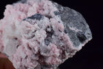 5cms RHODOCHROSITE PAGODA MANGANOAN CALCITE CRYSTALS JORDANITE GALENA PERU RB501
