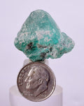 2.7cms EMERALD GREEN FLUORITE CRYSTAL PERU HUANZALA MINE SHINY NEW FIND KB14
