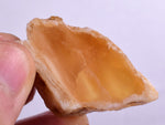 165 grams GEM GOLDEN OPAL PERU TRANSLUCENT SCENIC MINERAL SPECIMEN OB114