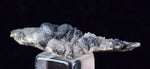 3.9cms ACANTHITE QUARTZ CRYSTALS MINERAL SPECIMEN PERU COLLECTOR HB3