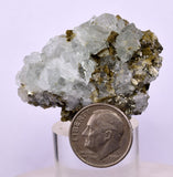 6.2cms PYRITE CUBIC FLUORITE QUARTZ PERU SHINY CRYSTALS MINERAL COLLECTOR MB142