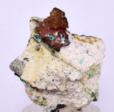 3.7cms NATIVE COPPER ON MATRIX PERU CRYSTAL NEW FIND SOME MINERAL SPECIMEN IB65