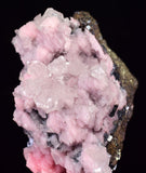 6.8cms RHODOCHROSITE CALCITE PYRITE  CRYSTALS HUANZALA PERU PINK CRYSTALS RB362