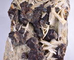 20 cms SPHALERITE BARITE QUARTZ GEM PERU CRYSTALS DISPLAY OR TO CUT IT MB106