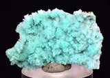 3.4cm SHATTUCKITE ON SELENITE PICKERINGITE CRYSTALS COLOR PERU CHRYSOCOLLA TB70