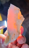 97 grams GEM PINK OPAL PERU ROUGH ANGEL SKIN TRANSLUCENT CORAL COLOR PB66
