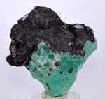 4.8cms GEOCRONITE GREEN FLUORITE CRYSTAL PERU MILPO ATACOCHA PERU SHINY KB20