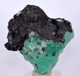 4.8cms GEOCRONITE GREEN FLUORITE CRYSTAL PERU MILPO ATACOCHA PERU SHINY KB20