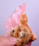 98 Grams GEM PINK OPAL PERU ROUGH ANGEL SKIN TRANSLUCENT CORAL COLOR PB94