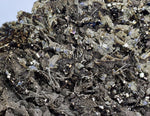 17cm NEST OF MARCASITE BLADES PYRITE CHALCOPYRYTE  SPHALERITE PERU CRYSTAL MB118