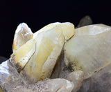 19cms DOUBLE QUARTZ JAPAN LAW TWIN RARE CRYSTAL MINERAL SPECIMEN QB101