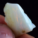 8.5cts FIRE OPAL AUSTRALIA PRECIOUS BLUE FIRE OPAL COBBER JEWELRY OB67