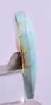 2.8cms GEM NATURAL TURQUOISE SCENIC CABOCHON RARE PERU PENDANT JEWELRY BB190