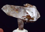 6.4cms HEMATOID QUARTZ DOUBLY TERMINATED GOETHITE MINERAL SPECIMEN PERU QB112