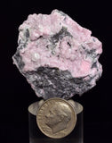 4.4cms RHODOCHROSITE ROSETTE PERU PINK CRYSTALS HUANZALA MINE MINERAL RB610