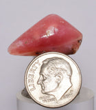 7cts GEM PINK OPAL CABOCHON PERU TRANSLUCENT JEWELRY PENDANT BB222
