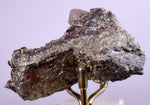 7.6cms APATITE SIDERITE QUARTZ CRYSTALS CHALCOPYRITE BORNITE PYRITE PERU AB67