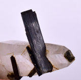 4.5cms PREMIUM EPIDOTE QUARTZ MINIATURE CRYSTALS PERU AESTHETIC COLLECTOR CB126