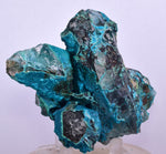 10.5cms QUARTZ CHRYSOCOLLA BOTRYOIDAL TENTADORA MINE PERU MINERAL SPECIMEN CB181