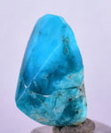 7cts GEM SILICA CHRYSOCOLLA CHALCEDONY POLISHED PERU NEW FIND BB337