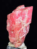 2.7cms RHODOCHROSITE CUBIC CRYSTAL PERU PINK MINERAL SPECIMEN RB586
