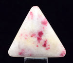 27carats GEM RED THULITE SCAPOLITE MARIALITE CLINOZOISITE PERU CABOCHON BB214