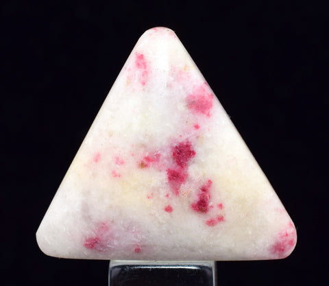 27carats GEM RED THULITE SCAPOLITE MARIALITE CLINOZOISITE PERU CABOCHON BB214