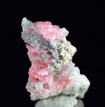 2.5cms RHODOCHROSITE FLUORITE PYRITE CHINA CRYSTAL RHOMBOHEDRAL MINIATURE RB634