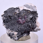 2.5cms PROUSTITE RED RUBY SILVER PERU UCHUCCHACUA MINE MINERAL SPECIMEN HB138