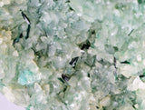 10.3cms ATACAMITE CALCITE DRUZY CHRYSOCOLLA MALACHITE LILY MINE PERU AB249
